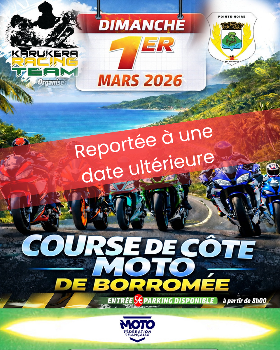 Report course de côte Borromée